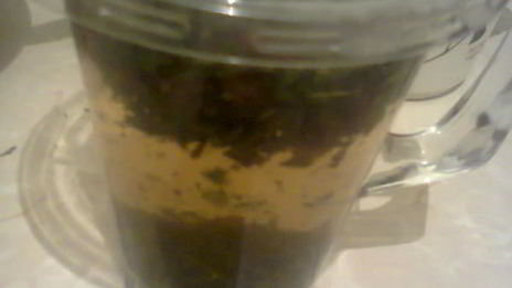 мятный чай с малиной