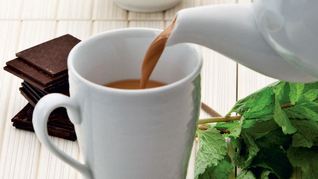 Мятный шоколадный чай
