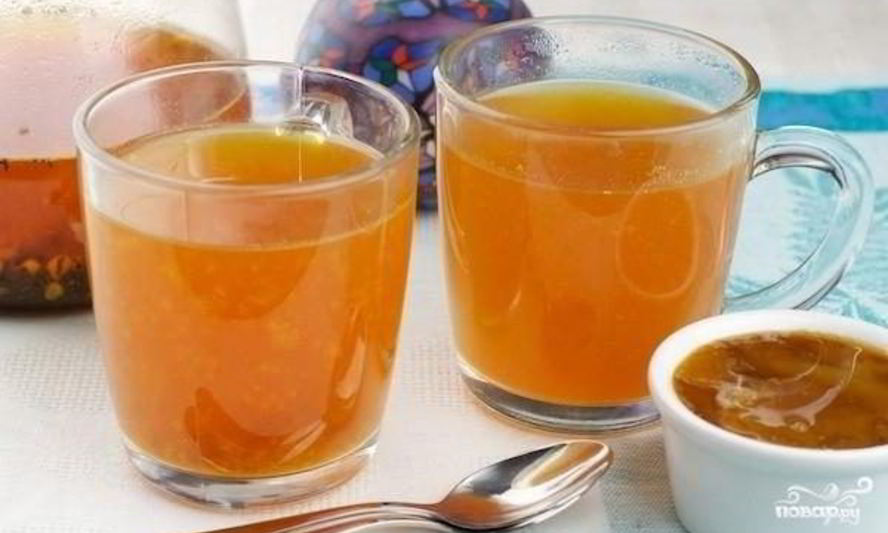 Рецепт облепиховый чай