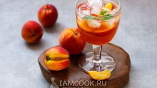 Персиковый чай