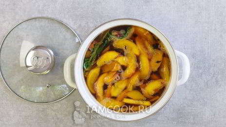 персиковый чай