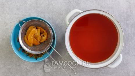 персиковый чай