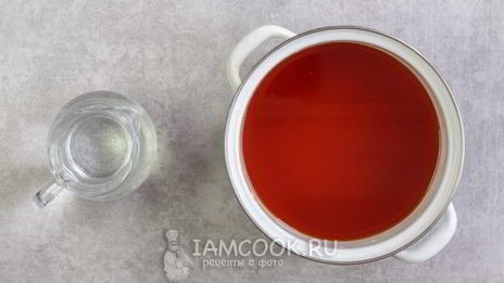 персиковый чай