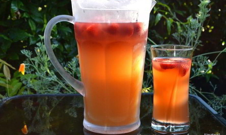 Рецепт персиковый холодный чай