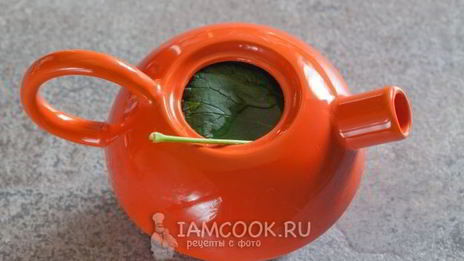 смородиновый чай