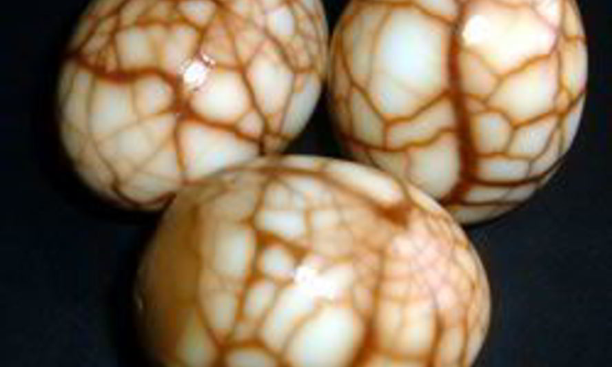 Рецепт яйца с чайной сеточкой по-китайски