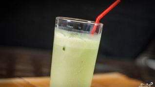 Зеленый чай латте