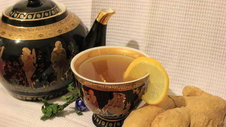 зеленый чай с имбирем