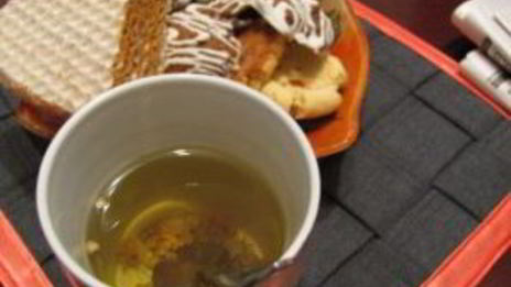 зеленый чай с липой