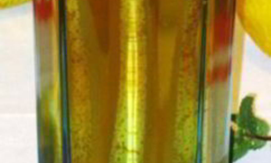 Рецепт зеленый чай с мятой и грушей