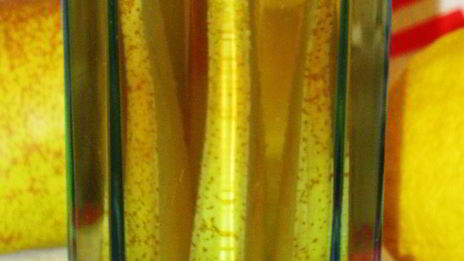 зеленый чай с мятой и грушей