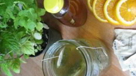 зеленый чай с мятой