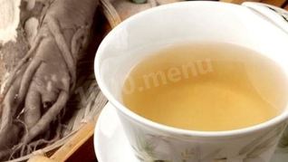 Зеленый чай с женьшенем