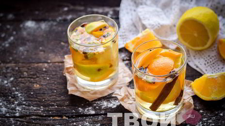 белый глинтвейн