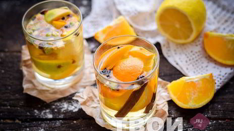 белый глинтвейн