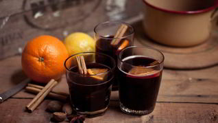 Глинтвейн на красном вине