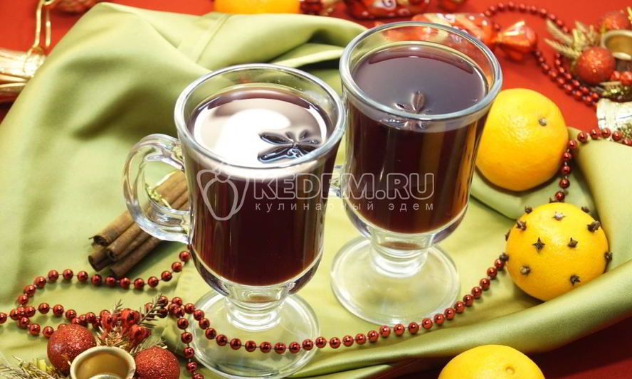 Рецепт рождественский глинтвейн