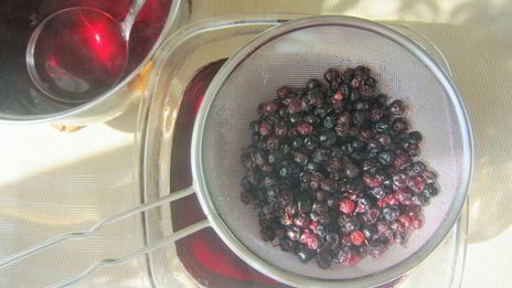 черничный кисель