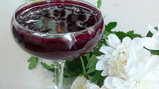 Кисель из черной смородины