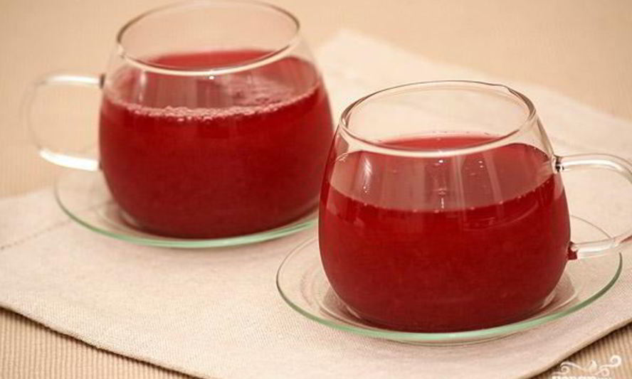 Рецепт кисель из клюквы