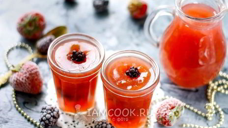 кисель из крахмала и компота