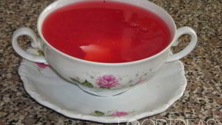 Кисель из красной смородины