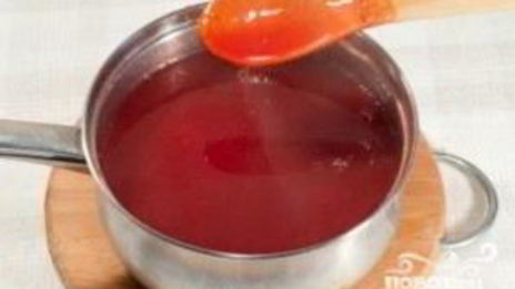 кисель из малины