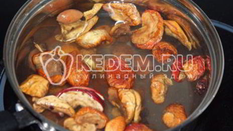 кисель из сухофруктов