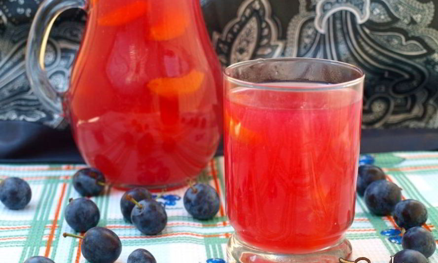 Рецепт кисель из терна и абрикосов