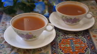 Кисель из варенья и крахмала