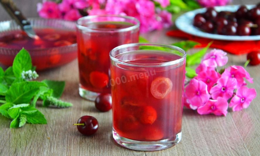 Рецепт кисель из вишни