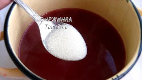 кисель клюквенный