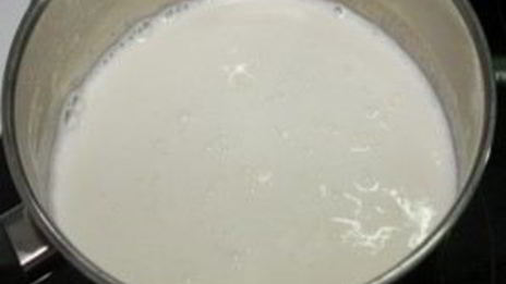 кисель молочный