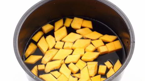 кисель с яблоками и тыквой