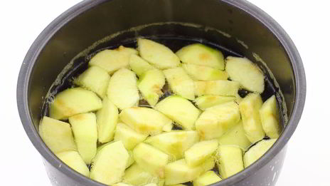 кисель с яблоками и тыквой