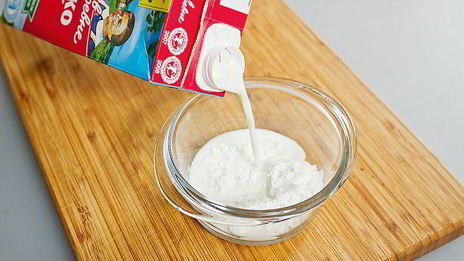 молочный кисель с ванилью