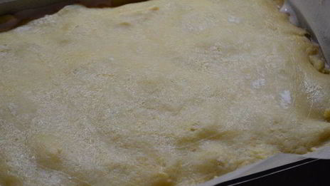 пляцок яблоки под кисельным небом