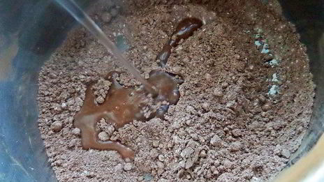 шоколадно-овсяный кисель