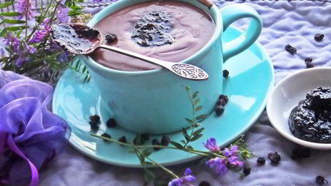 шоколадно-овсяный кисель