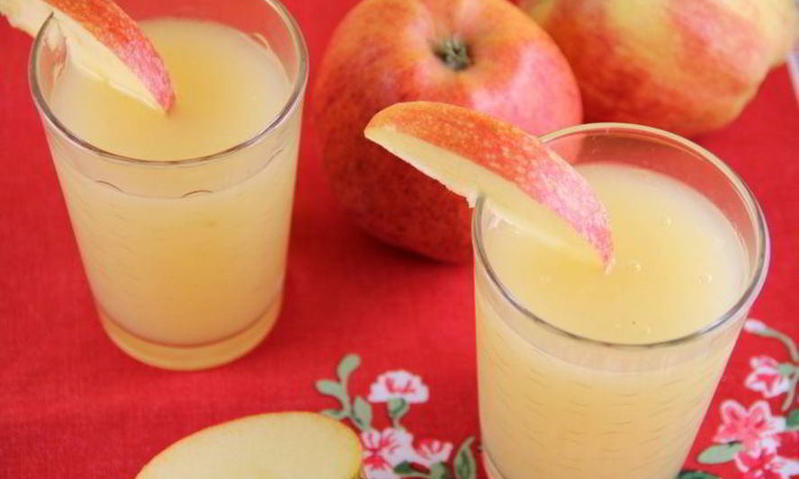 Рецепт яблочный кисель с белым вином