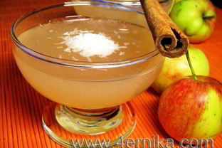 Яблочный кисель