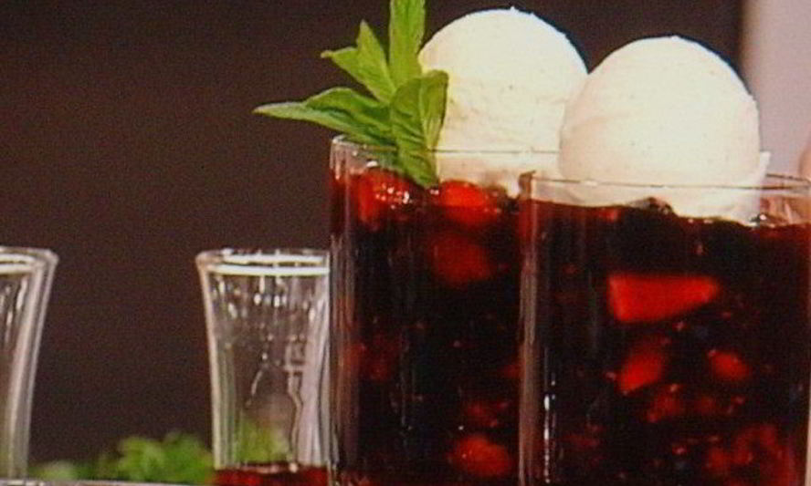 Рецепт ягодный кисель-ассорти роте грюце