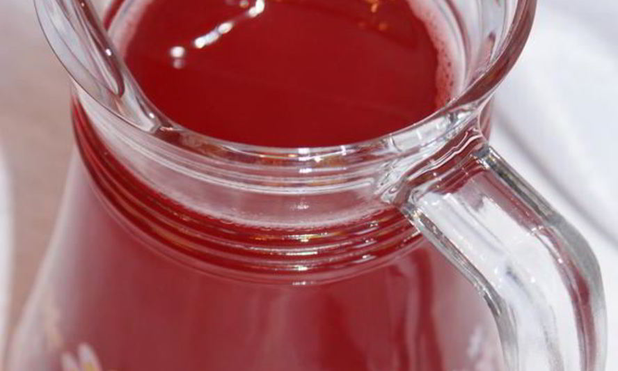 Рецепт клубнично-малиновый напиток с базиликом