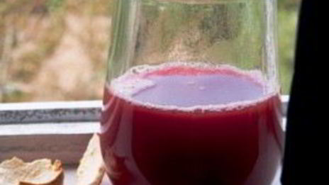 клюквенный коктейль с апельсином