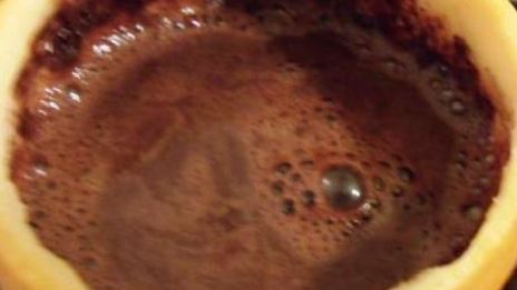 апельсиновое кофе