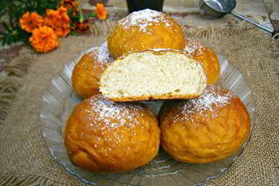 Булочки с кофейной корочкой