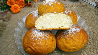 Булочки с кофейной корочкой