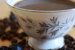 Черничный кофе