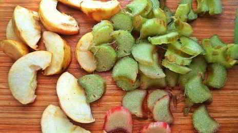 галета по-летнему на кофейном тесте