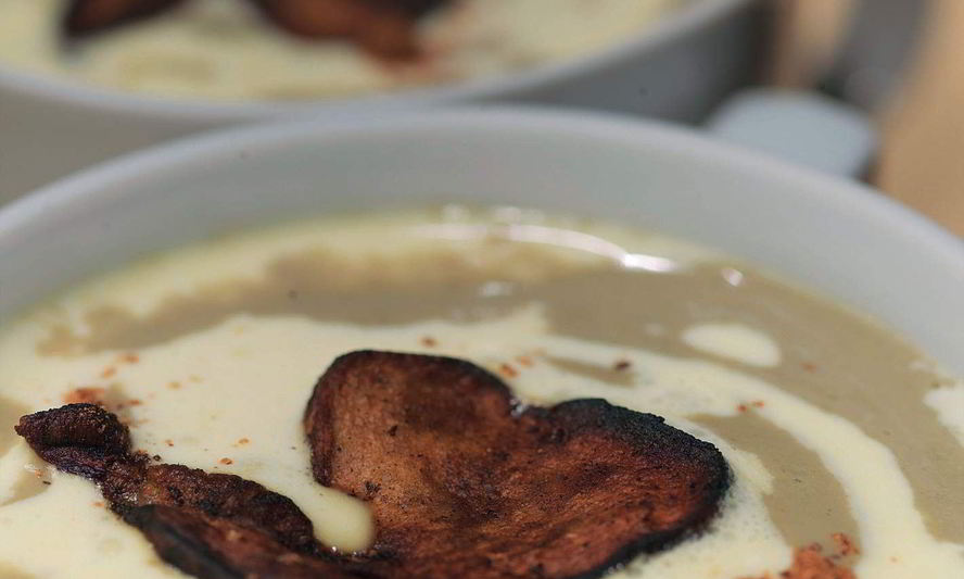 Рецепт грибной капучино